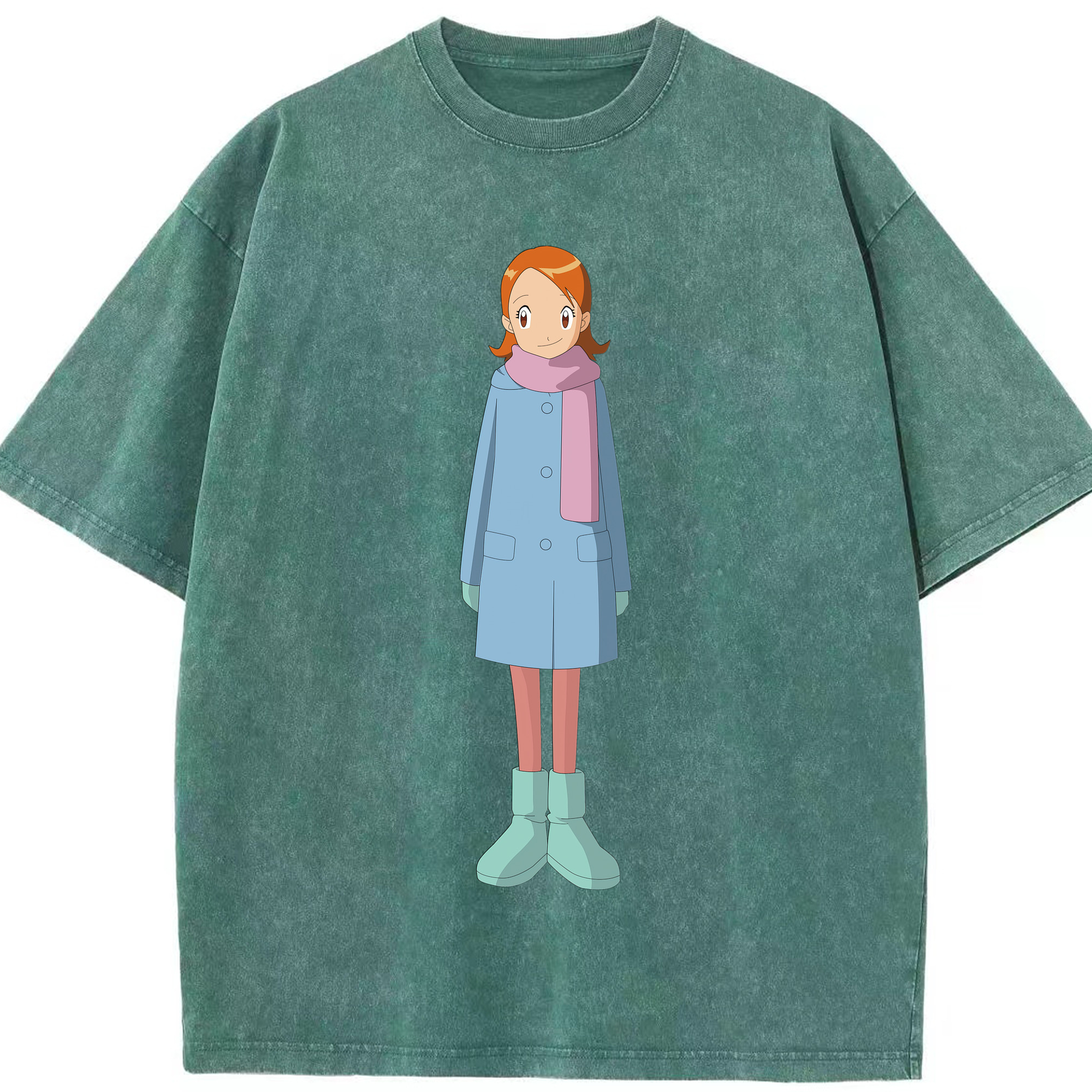 （画像用） Digimon デジタルモンスター/デジモン 綿100% ヴィンテージ風 半袖Tシャツ（フロントプリント）
